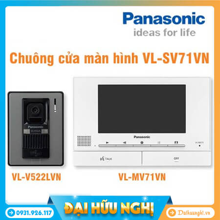 Chuông cửa màn hình PANASONIC VL-SV71VN