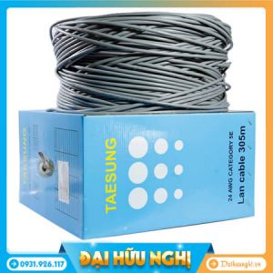 Cáp mạng Taesung FTP CAT5E đồng dầu