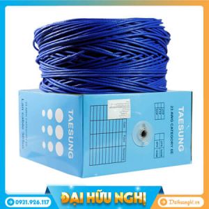 Cáp mạng Taesung UTP CAT6E dầu