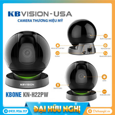 Camera Wifi KBONE KN-H22PW