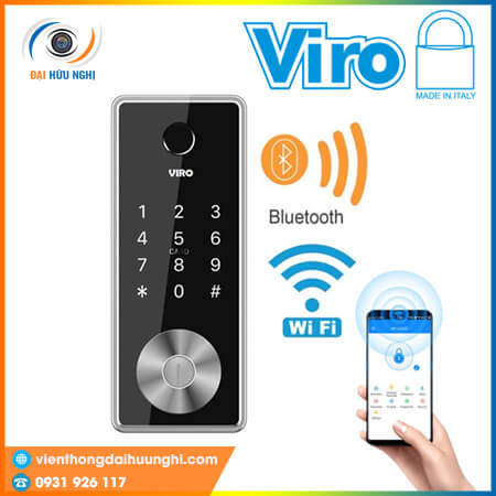 Khóa chốt cửa vân tay Viro-Smartlock 6 in 1 VR-H61B