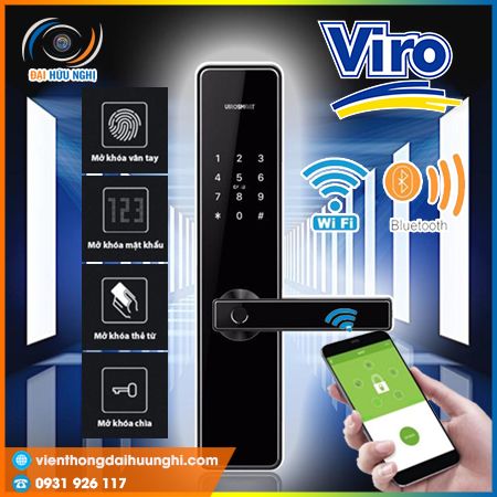 Khóa vân tay Viro-Smartlock 6 in 1 VR-G11B