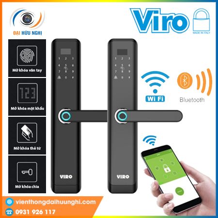Khóa vân tay Viro-Smartlock 6 in 1 VR-G09