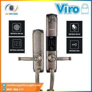 Khóa cổ điển vân tay Viro-Smartlock 4 in 1 VR-HB90031