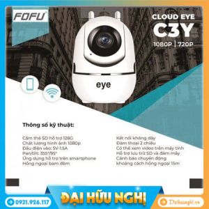 Camera Wifi Cloud Eye C3Y