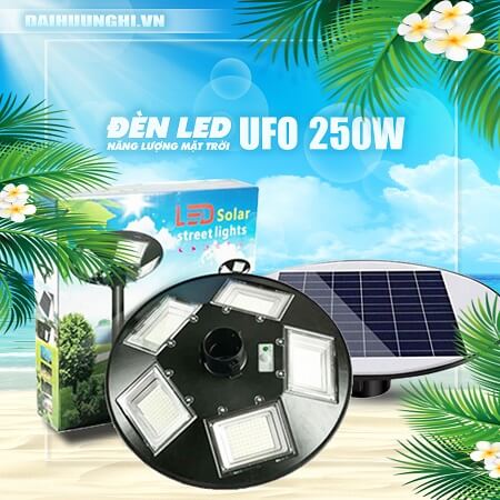 Đèn năng lượng mặt trời Solar Light UFO 250W