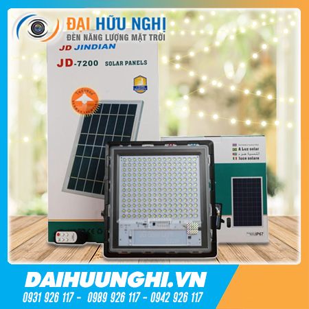Đèn năng lượng mặt trời Jindian JD-7200 (200W)
