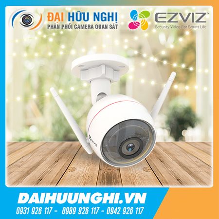 Camera Ezviz C3W - Camera wifi ngoài trời có đèn nháy báo động