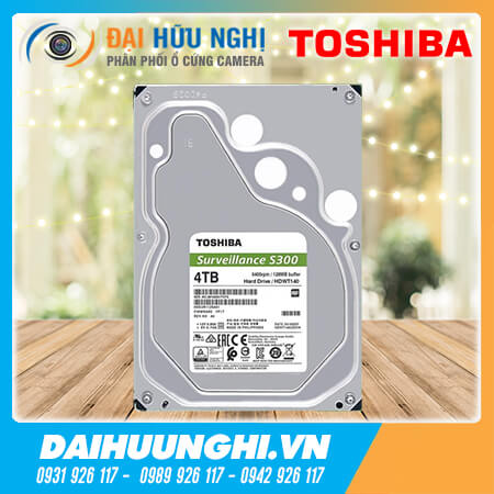 Ổ cứng HDD Toshiba 4TB S300 HDWT140UZSVA