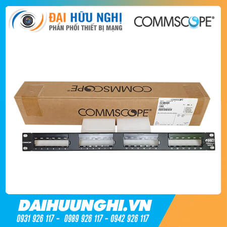 Patch panel 24 port Cat5e COMMSCOPE 1479154-2