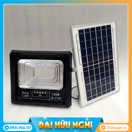 Đèn pha led năng lượng mặt trời JD-T100 100W