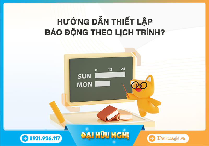Hướng dẫn thiết lập báo động theo lịch trình cho camera Imou